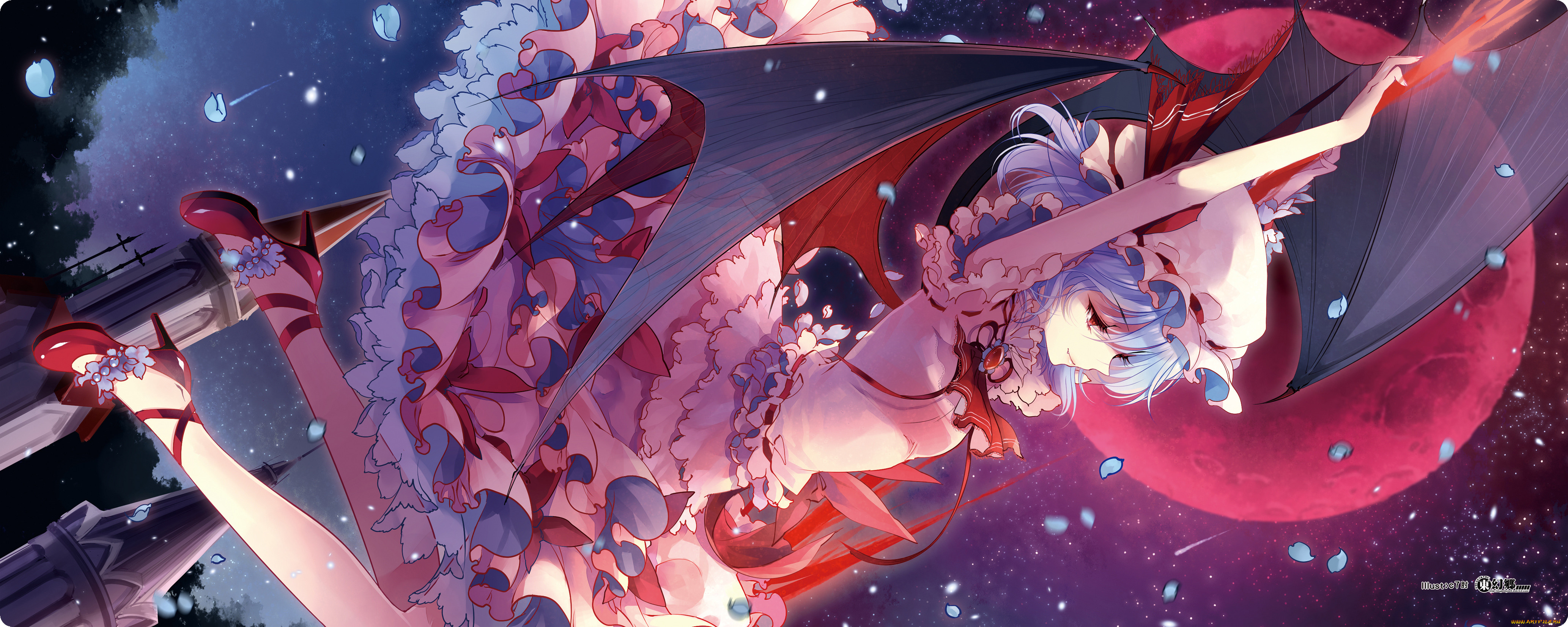 , touhou, remilia, scarlet